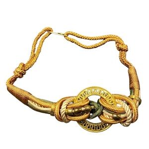 Vintage Nylon Colorful Belt Hook Closure